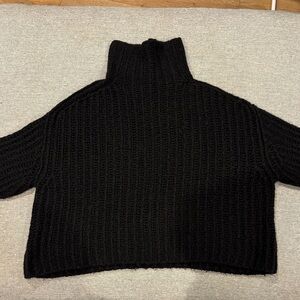 Free People Black Sweater